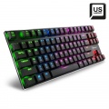 Sharkoon Wired Keyboard - Pure Writer Tkl Rgb Tastatur, Us Layout, Kailh Blue Schalter - 4044951021529 Sharkoon Wired Keyboard - Pure Writer Tkl Rgb Tastatur, Us Layout, Kailh Blue Schalter - 4044951021529
